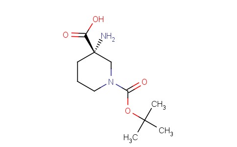 (S)-1-BOC-3-AMINOPIPERIDINE-3-CARBOXYLIC ACID